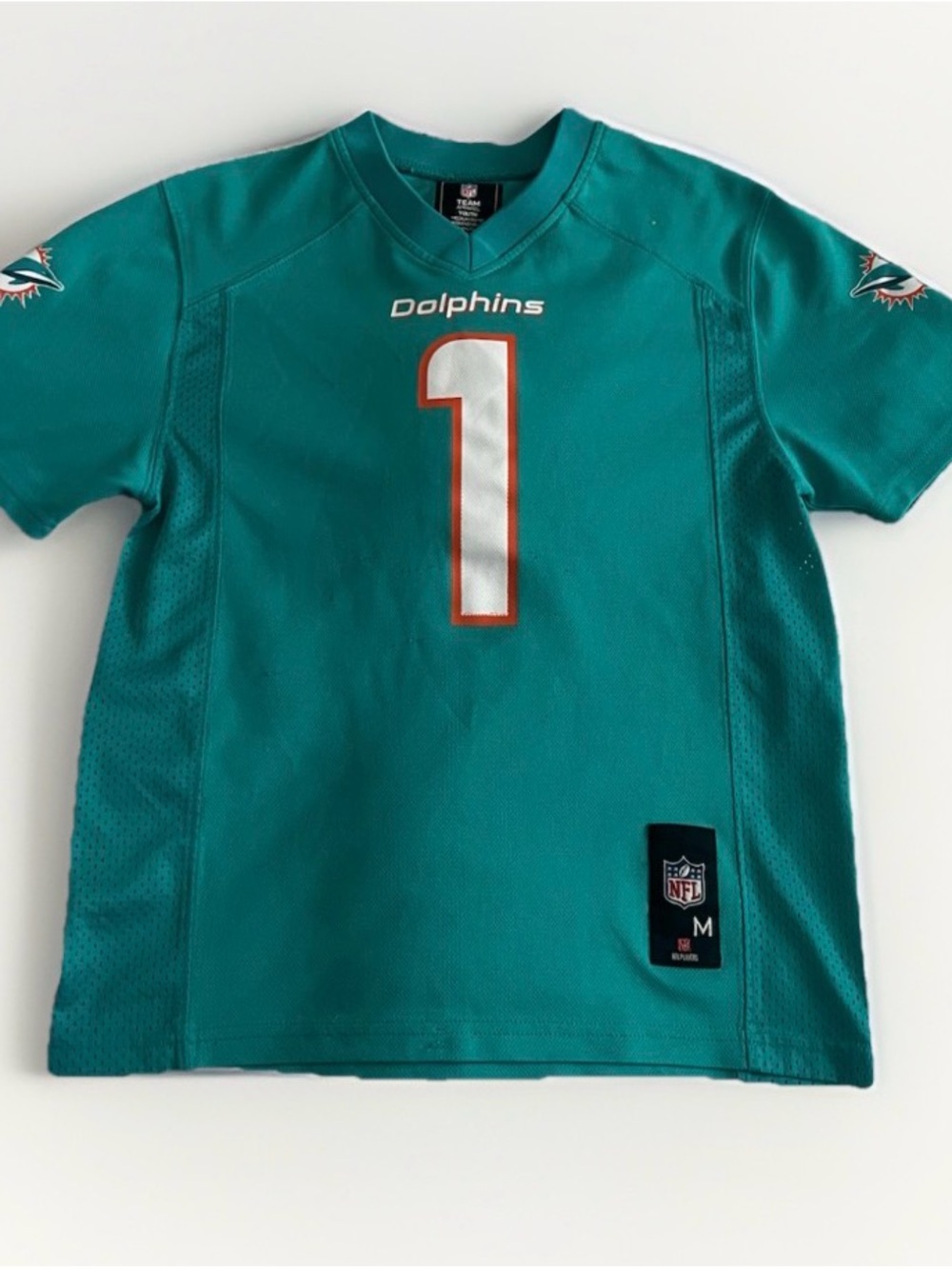 NFL Miami Dolphins Youth Teal #1 Jersey